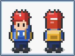 The same trainer from the front and from behind.